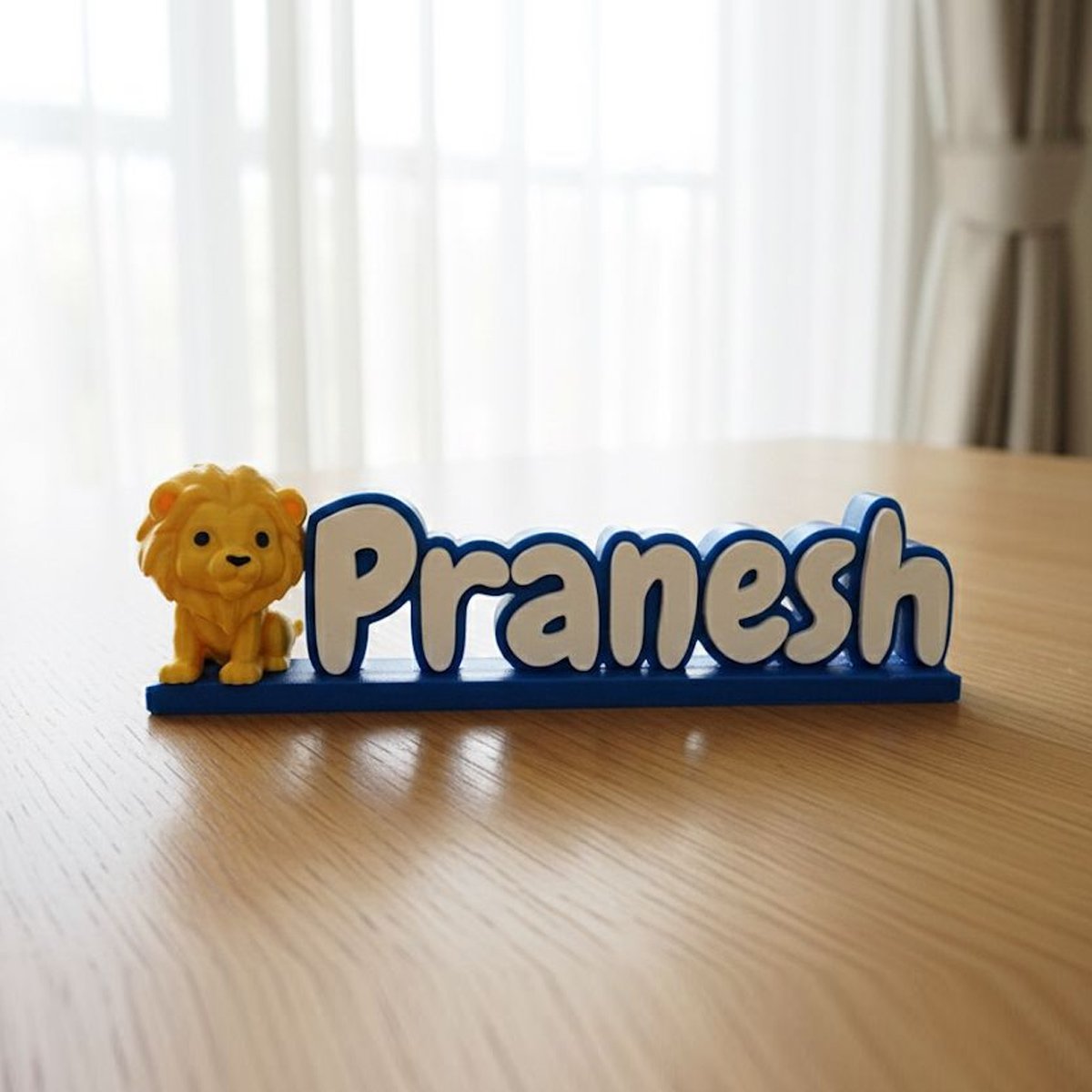 Customised Desk Name